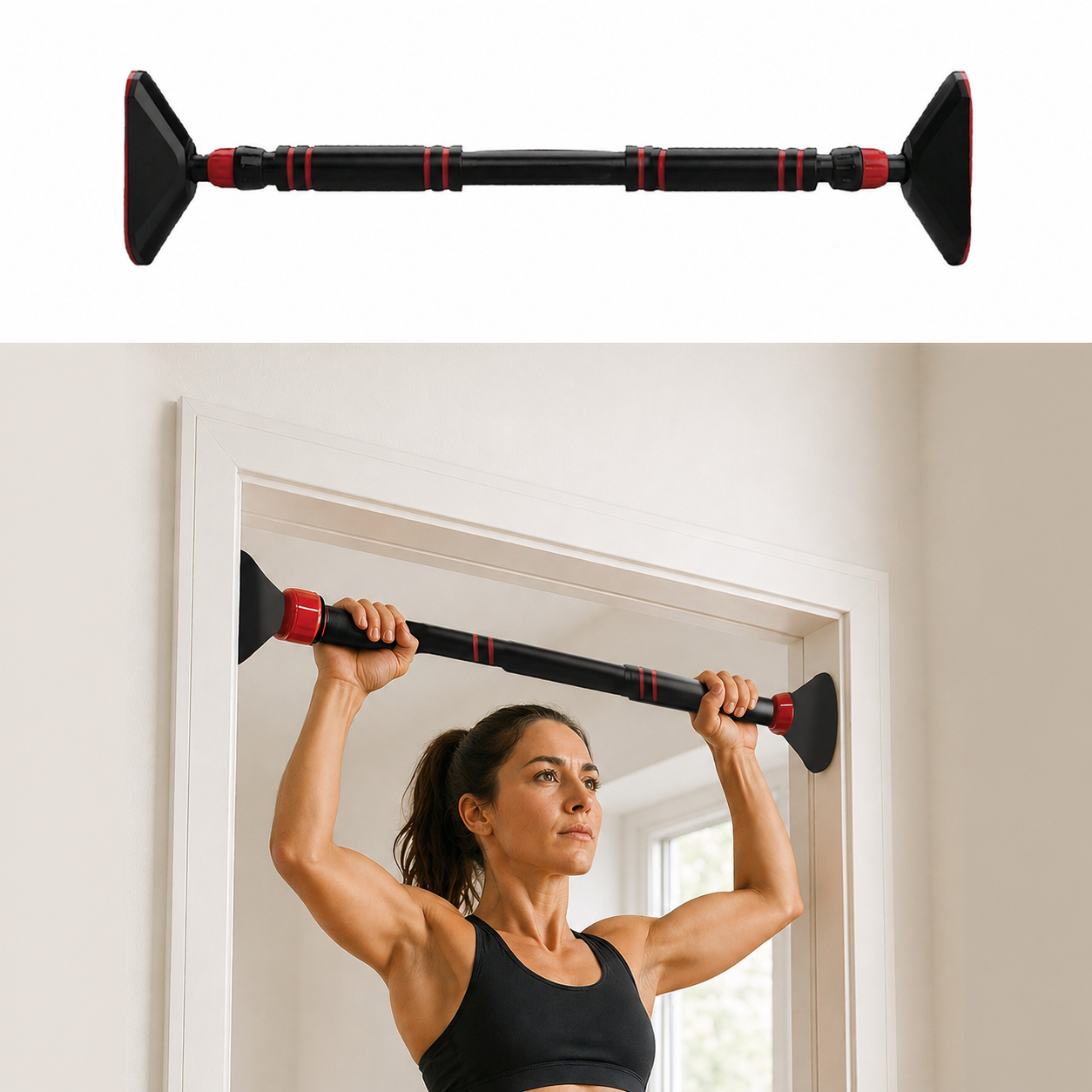Pull Up Master Pro - Heavy Duty Multi-Grip Chin-Up Bar