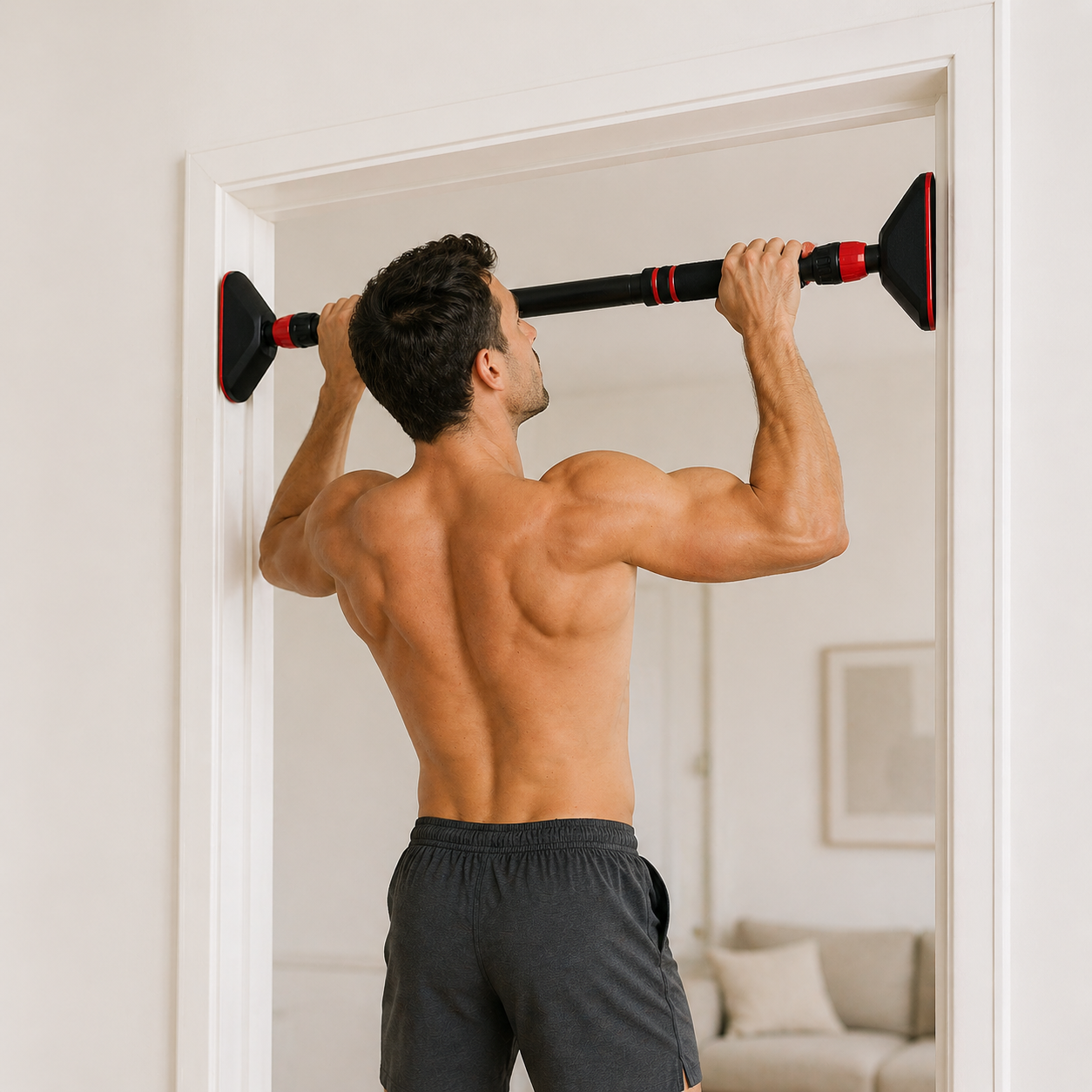 Pull Up Master Pro - Heavy Duty Multi-Grip Chin-Up Bar