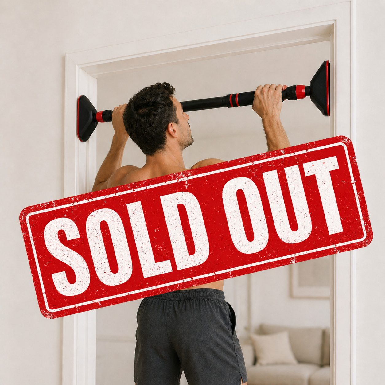 Pull Up Master Pro - Heavy Duty Multi-Grip Chin-Up Bar